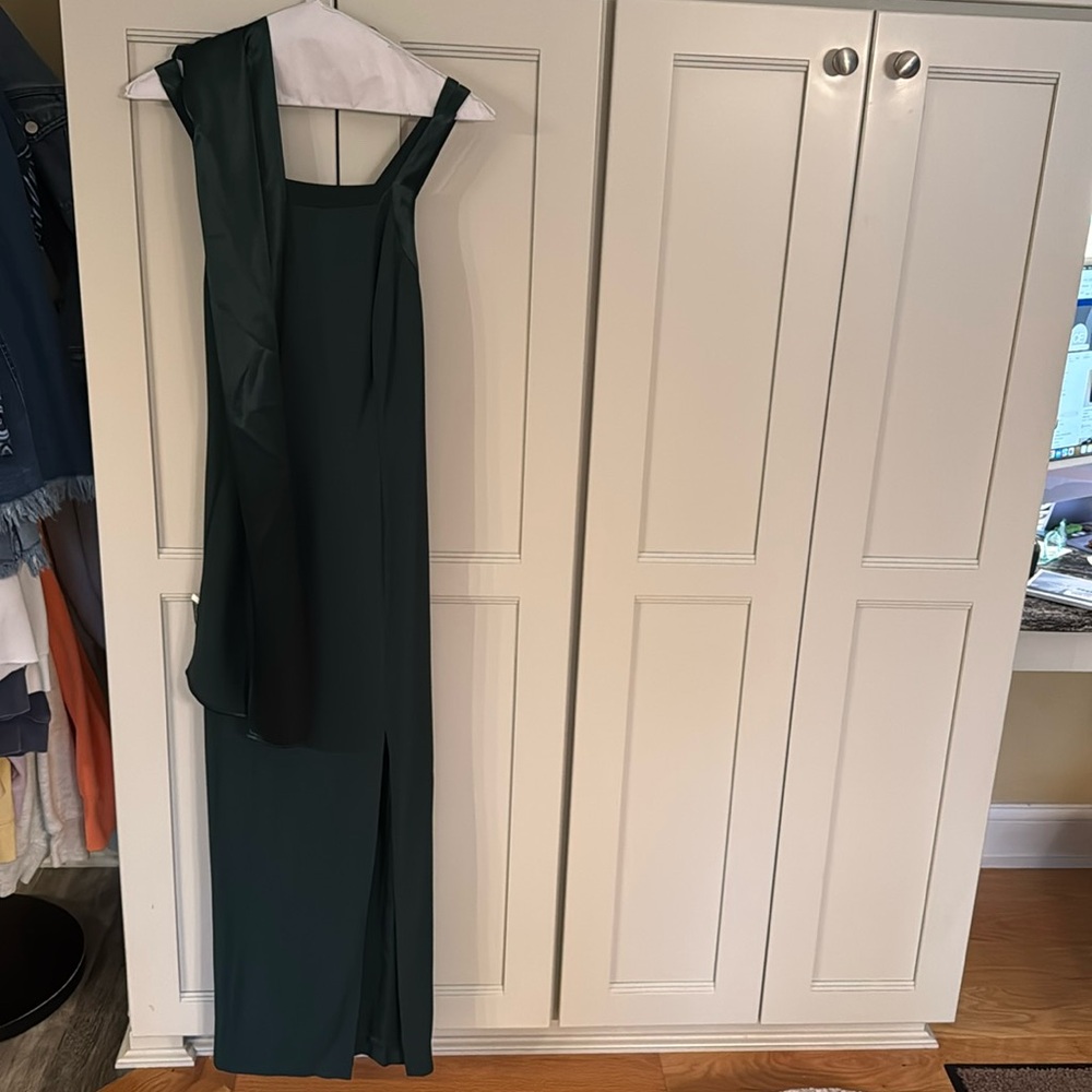 CDC Dark Green Strappy Dress